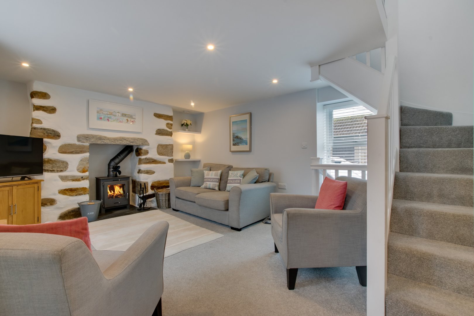 The Nook Holiday Rental in Porthleven, Cornwall