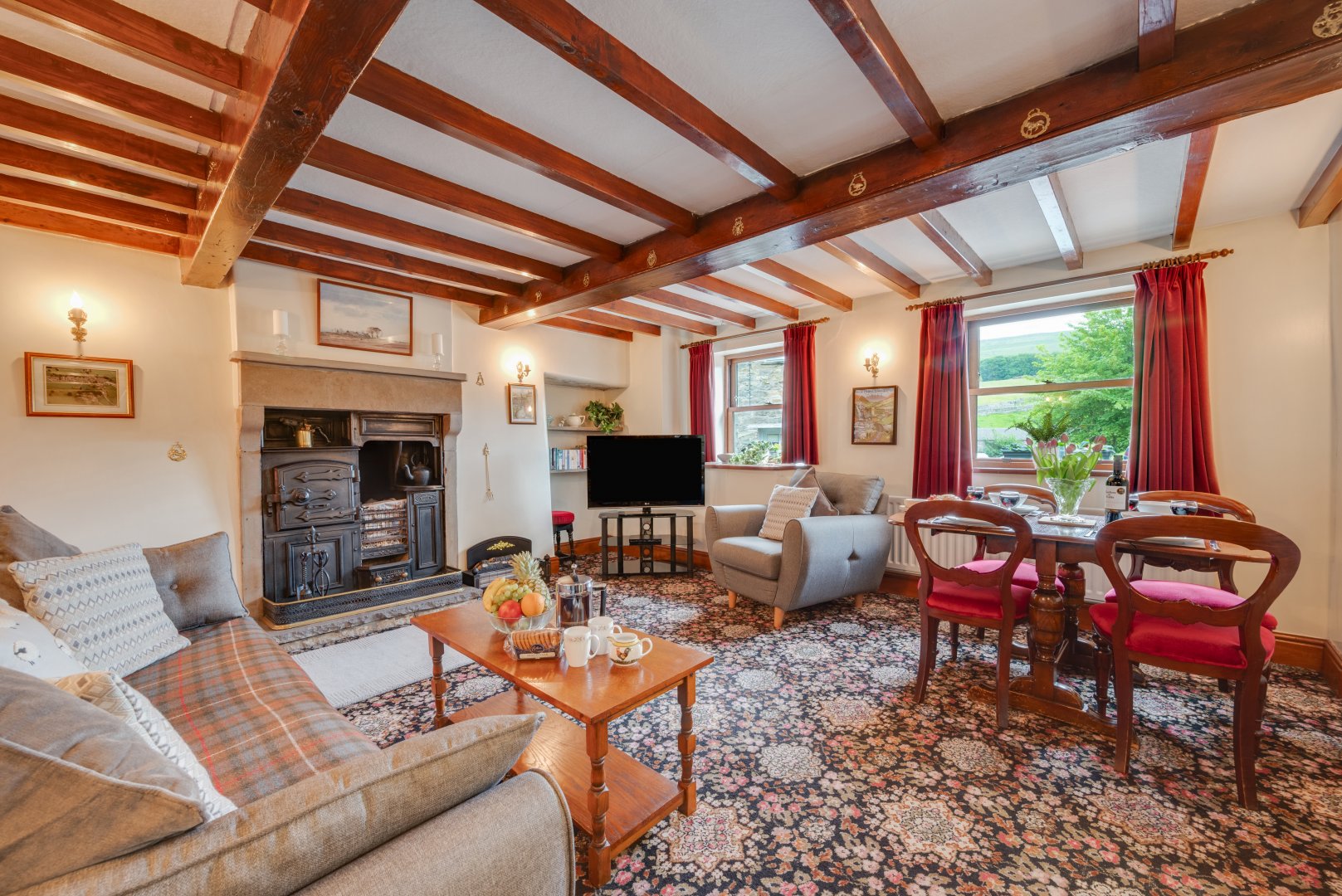 Flags Cottage Holiday Rental in Hawes, North Yorkshire